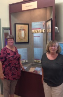 Bev Shay and Marge Scully, Cooktown History Centre, 2015. Photo: Jo Wills.