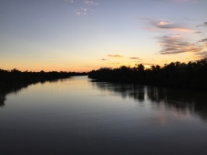 Albert River sunset