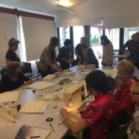 Full house - textile training in 2018.